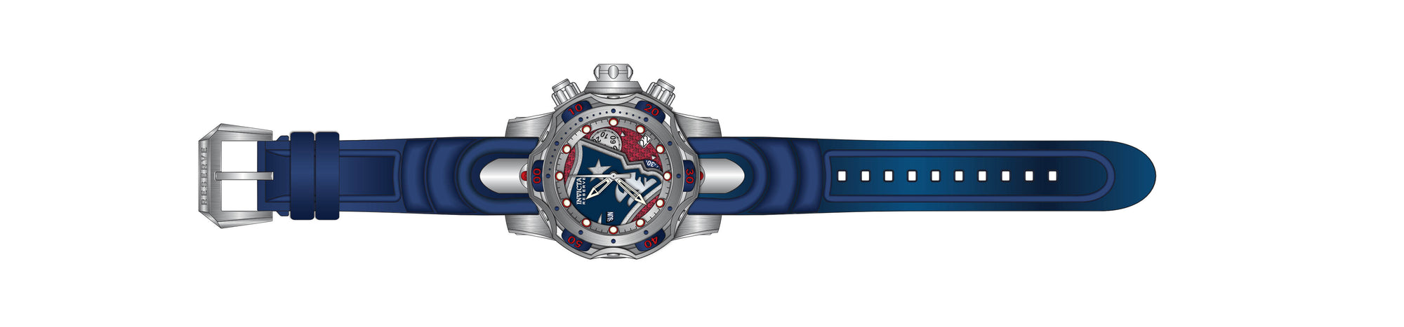 Band For Invicta NFL 33091