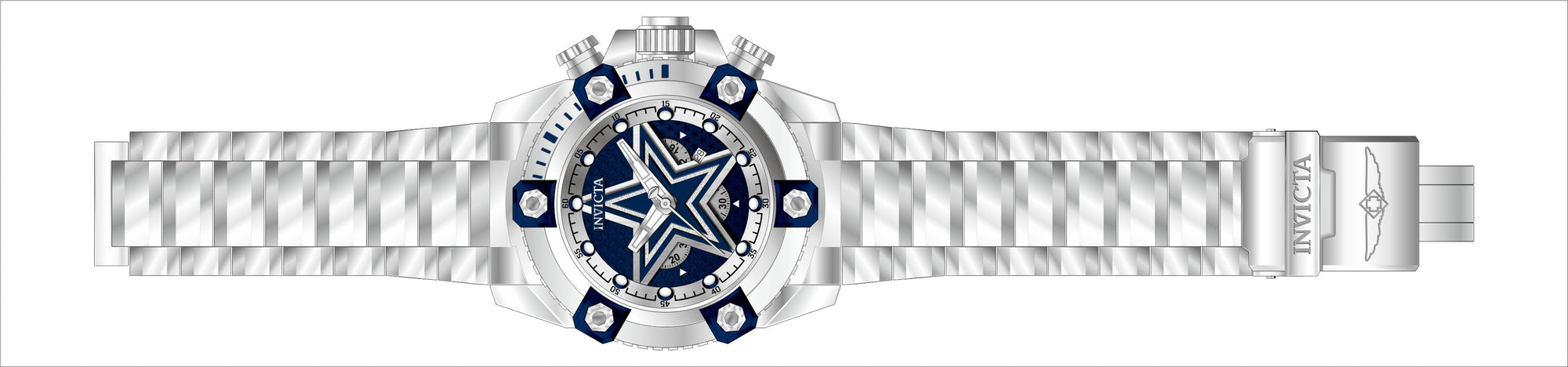 Band For Invicta NFL 35498