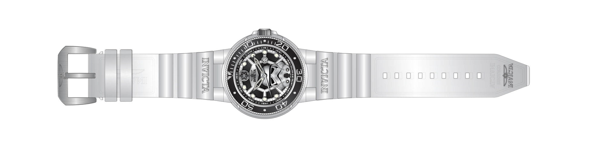 Band For Invicta Star Wars 39707