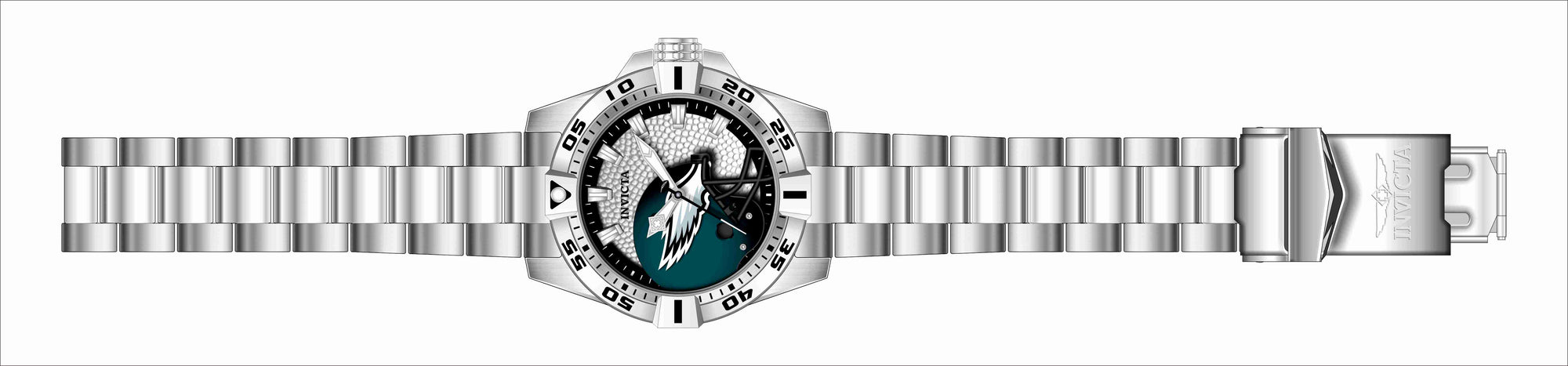 Band For Invicta NFL 42159