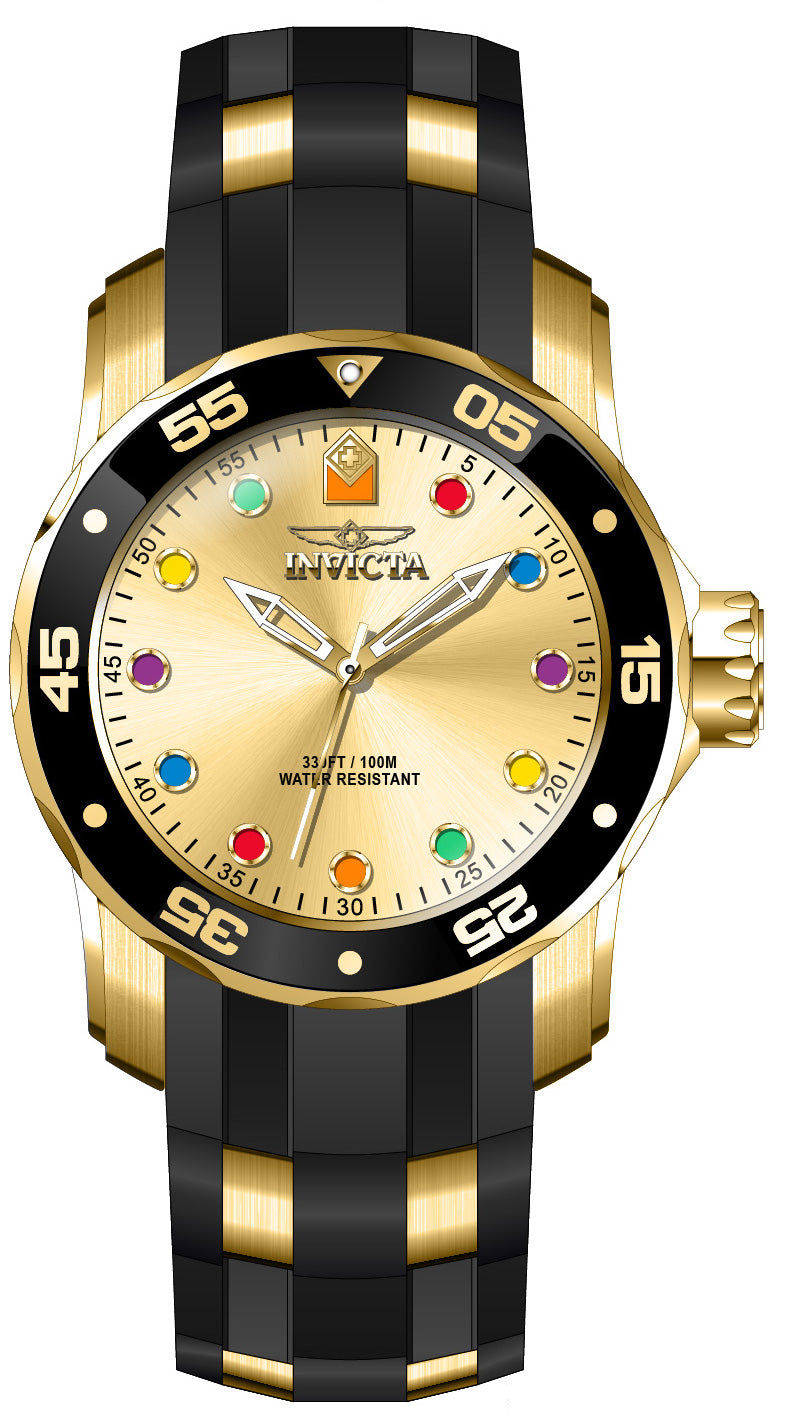 Parts For Invicta Pro Diver  Men 46418