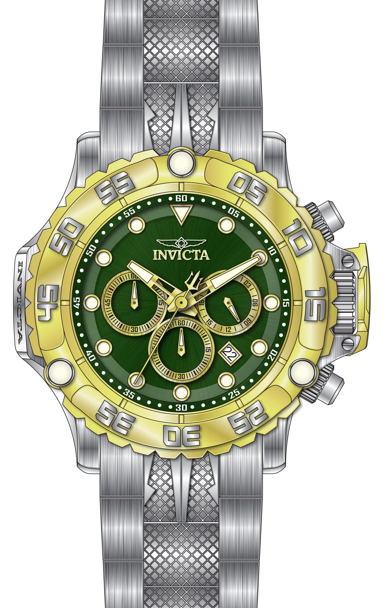 Parts For Invicta Subaqua Poseidon Men 47183