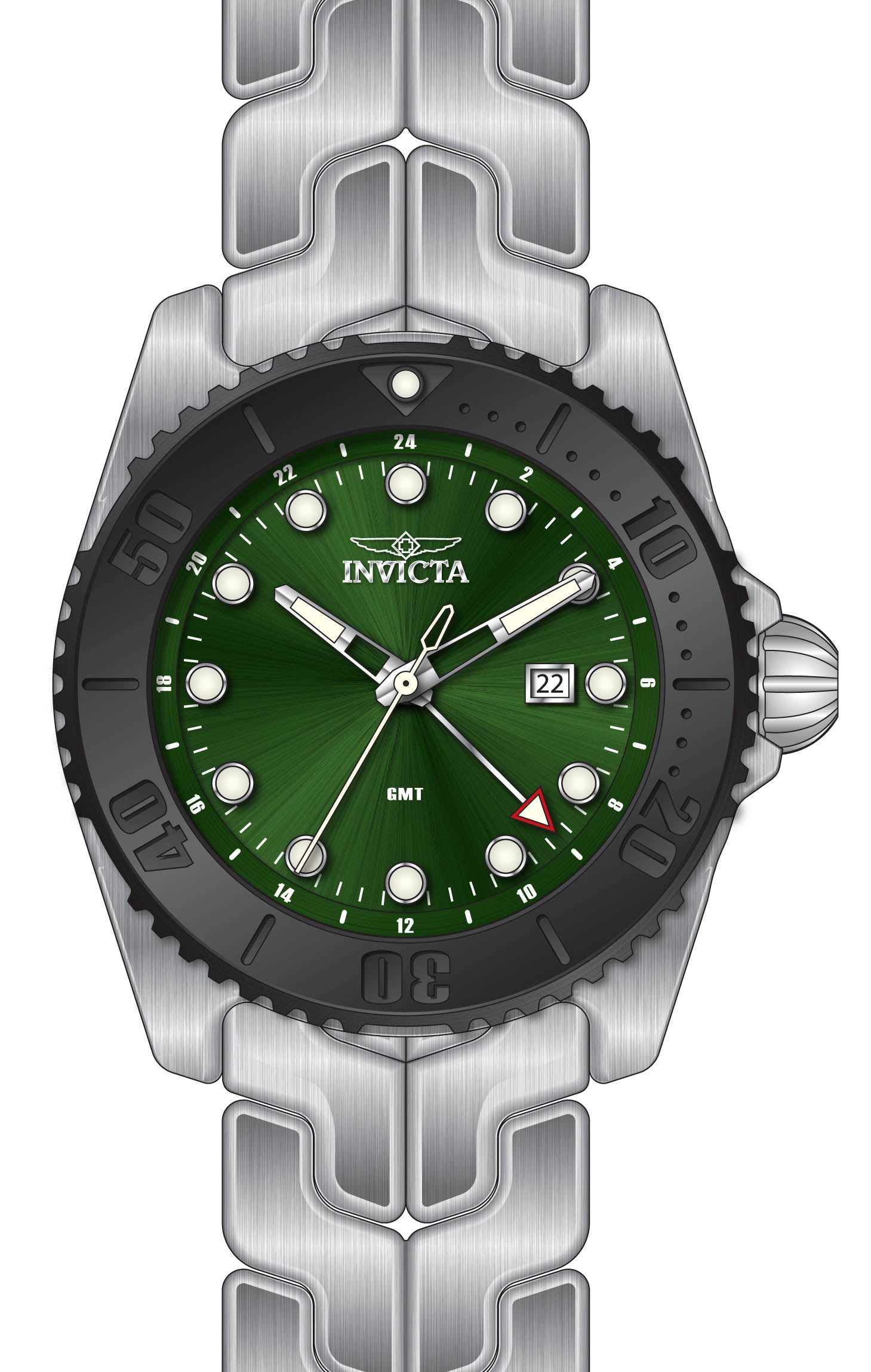Band For Invicta Specialty  Men 47212