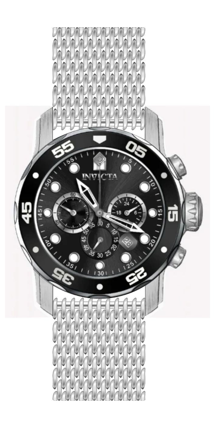 Parts For Invicta Pro Diver  Men 47236