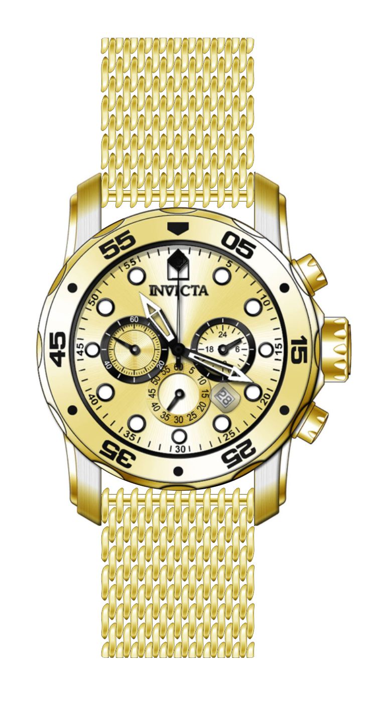 Parts For Invicta Pro Diver  Men 47240