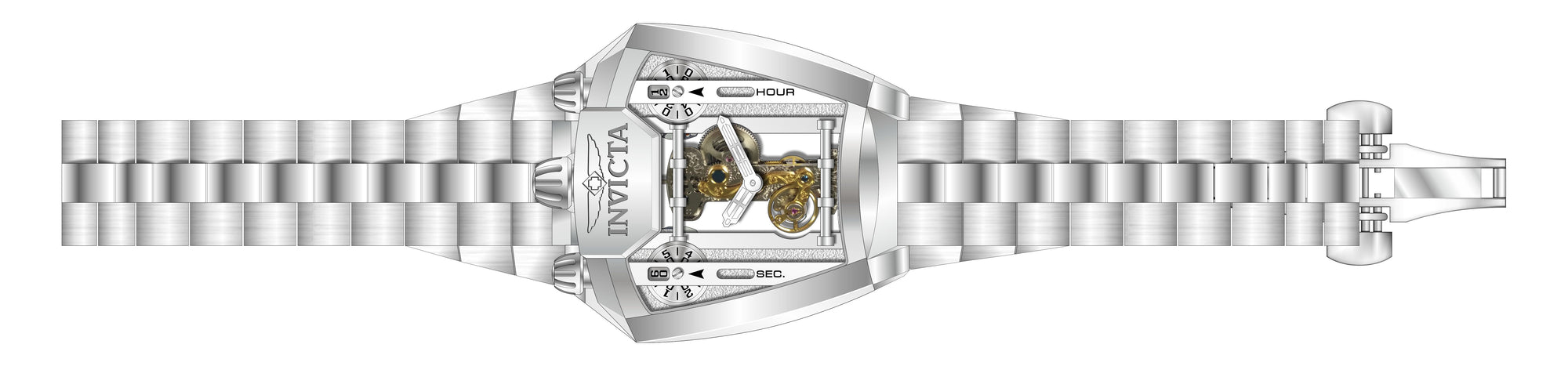 Band For Invicta Speedway  Men 48812