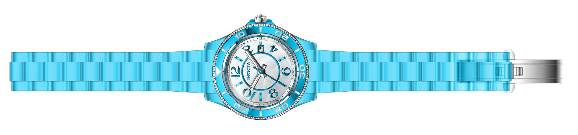 Band for Invicta Anatomic Lady 30354