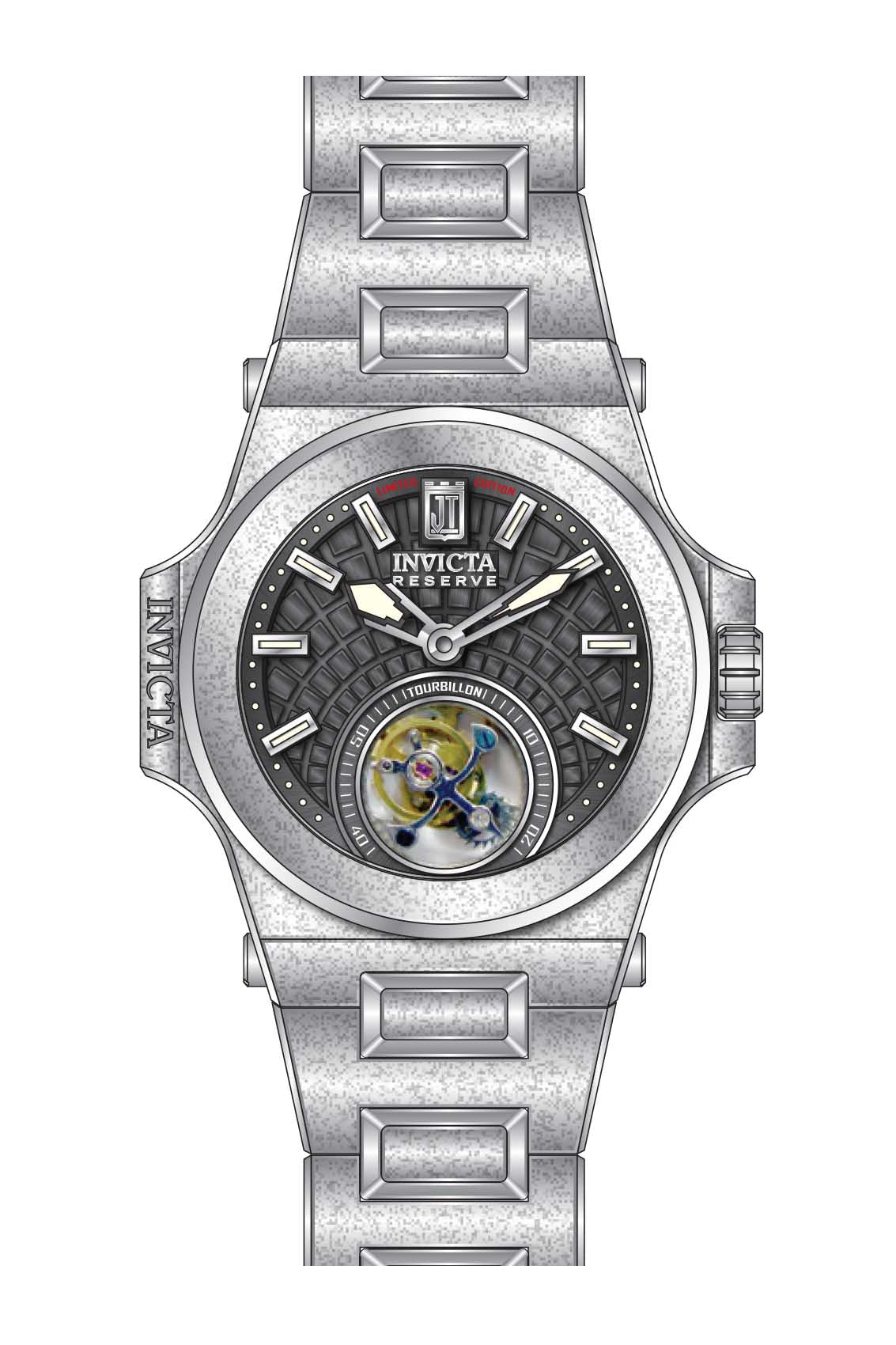 Band for Invicta JT Lady 32590