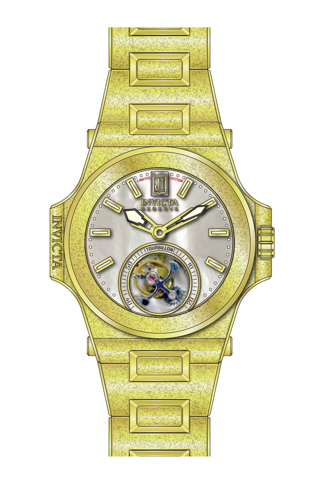 Band for Invicta JT Lady 32591