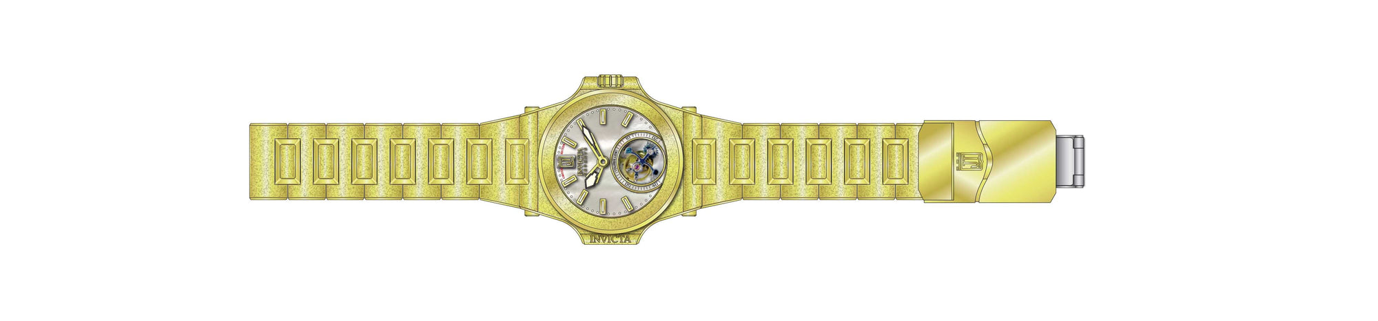 Band for Invicta JT Lady 32591