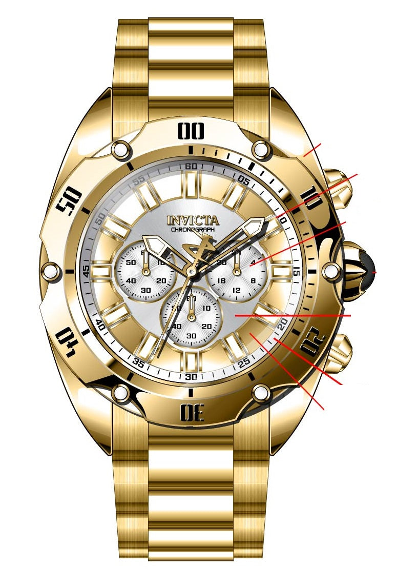 Band for Invicta Venom Men 33739