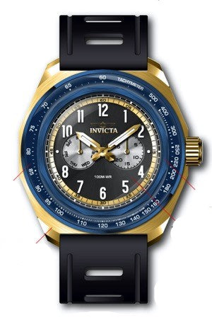 Band for Invicta Bolt Men 34066