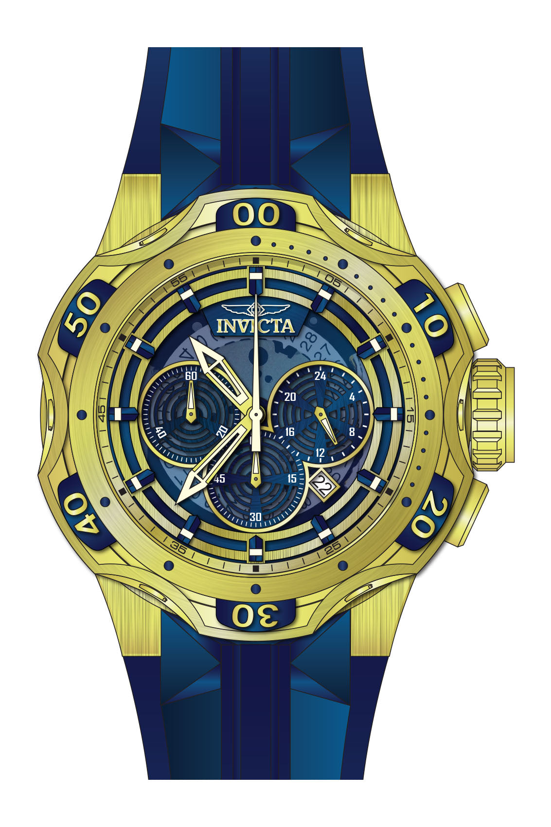 Band for Invicta Venom Men 33636