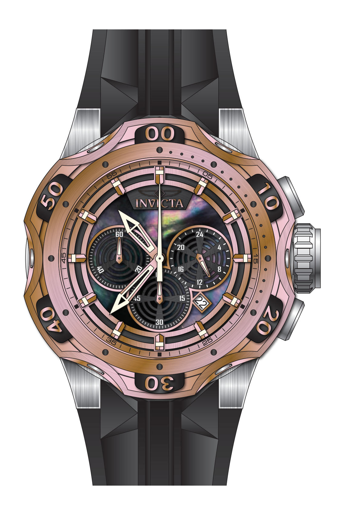 Band for Invicta Venom Men 33639