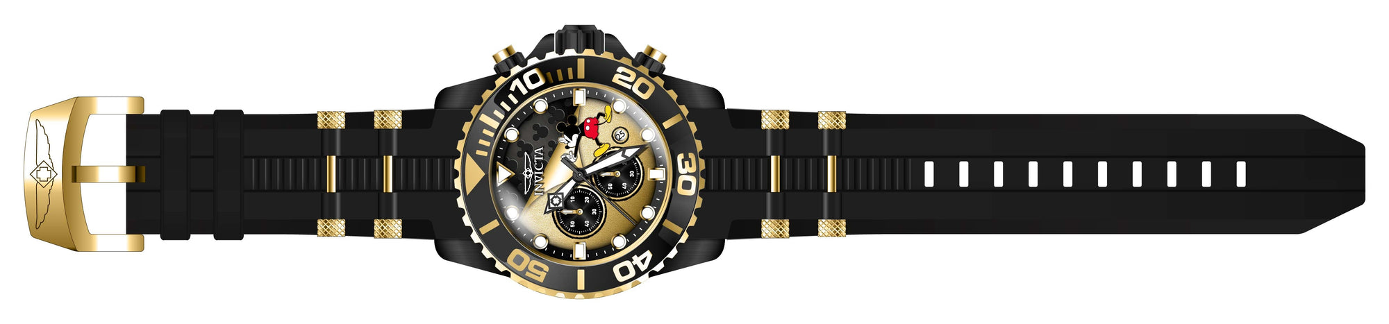 Band for Invicta Disney Limited Edition Mickey Mouse Men 32476