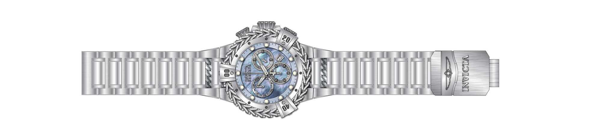 Band for Invicta Reserve Herc Men 34836