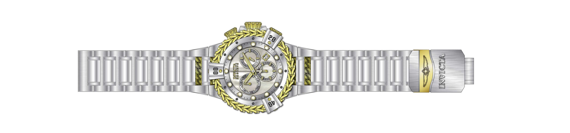 Band for Invicta Reserve Herc Men 34839