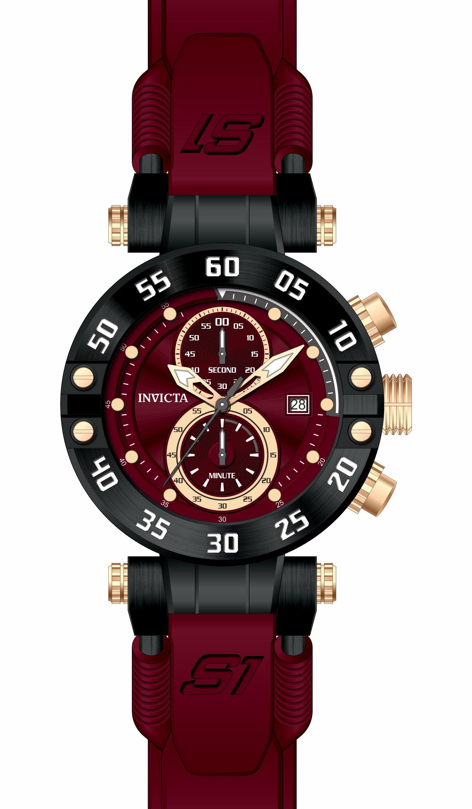 Band for Invicta S1 Rally Men 34802