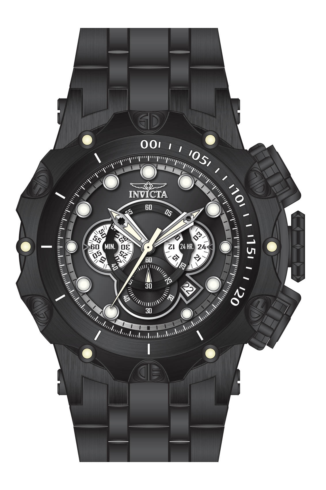 Invicta venom online black