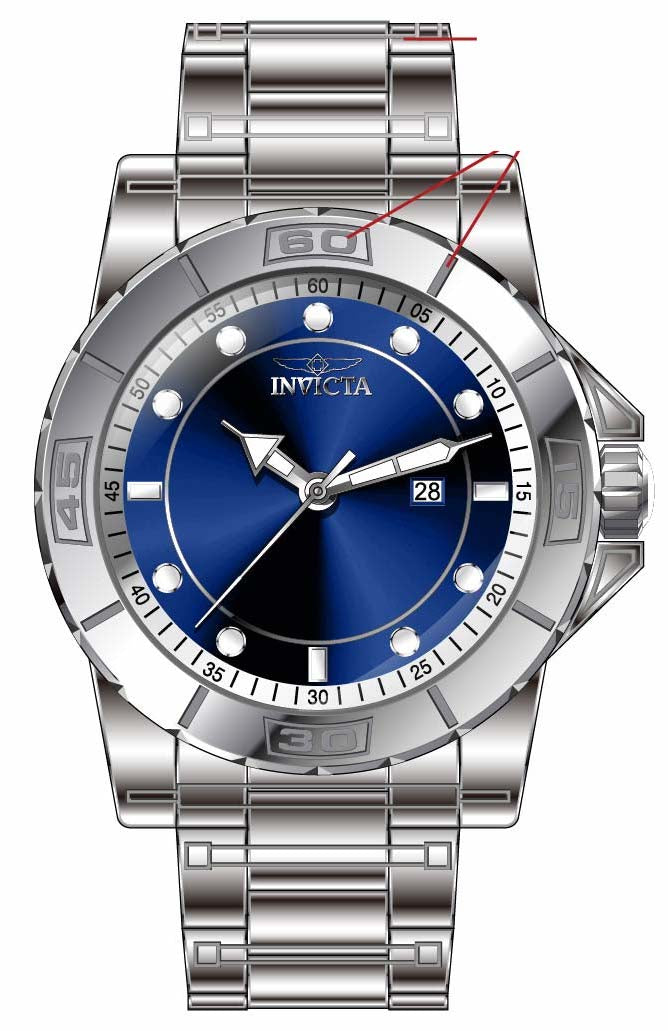 Invicta Angel Zager Exclusive Quartz Crystal Silver Dial Watch in Metallic  | Lyst Canada