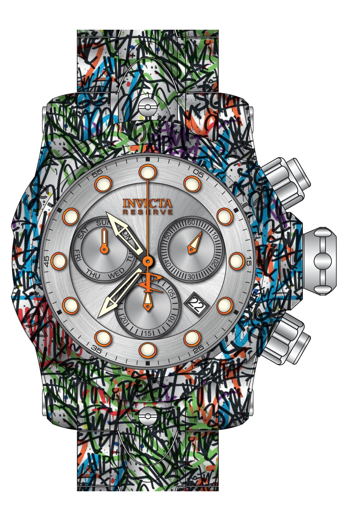 Band for Invicta Venom Men 35388