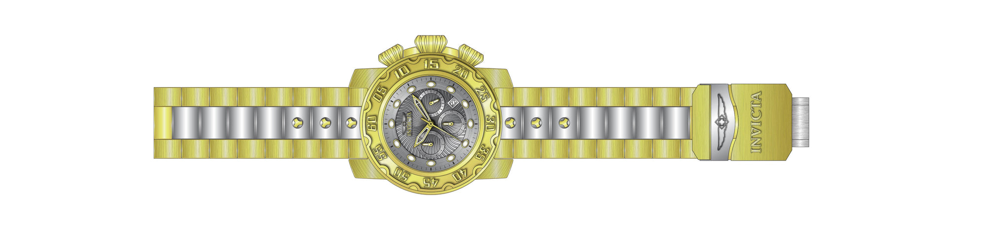 Band for Invicta Lupah Men 35334