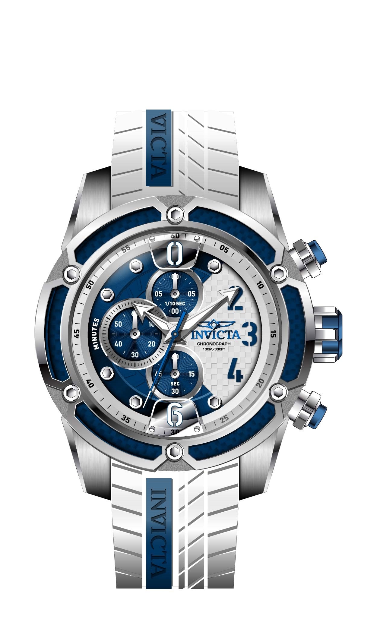 Band for Invicta S1 Rally Men 36433