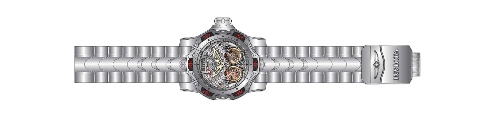 Band for Invicta Reserve Venom Men 35984