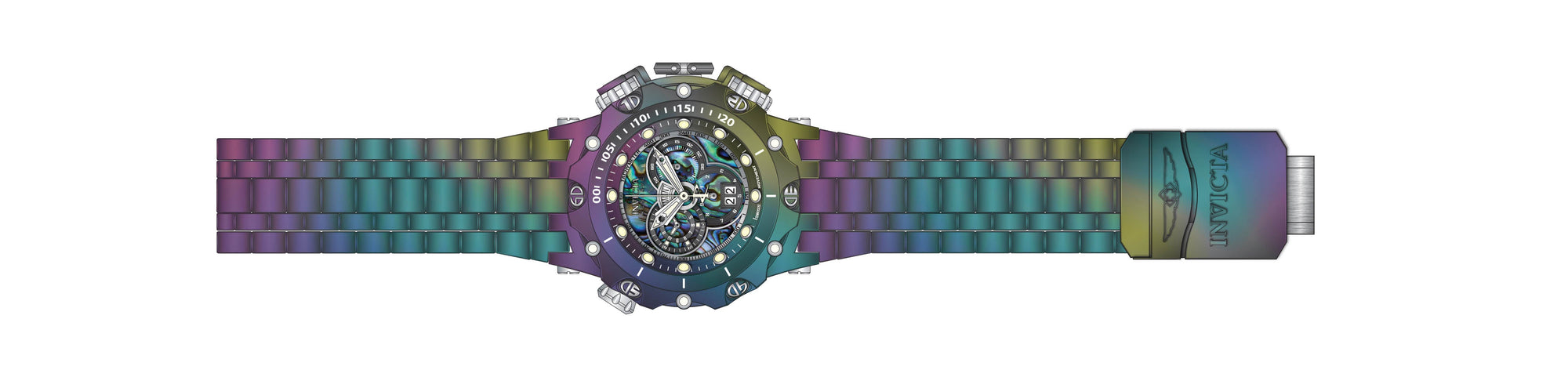 Band for Invicta Reserve Venom Men 35654