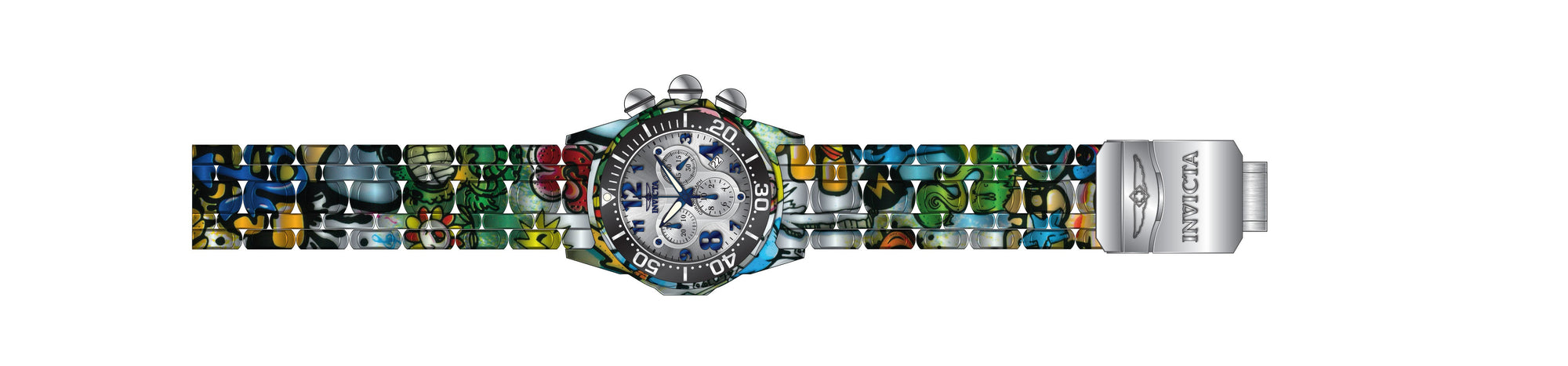 Band for Invicta Lupah Men 36393