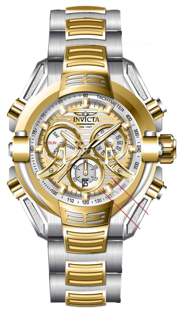 Band for Invicta S1 Rally Mammoth Men 37529