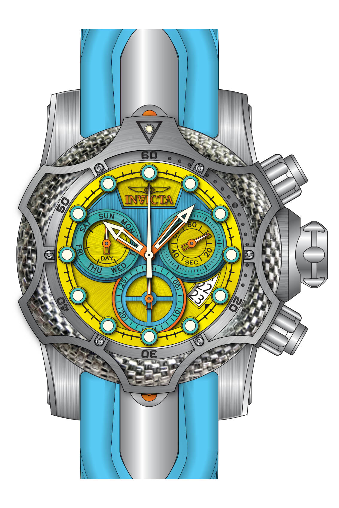 Band for Invicta Venom Men 37245