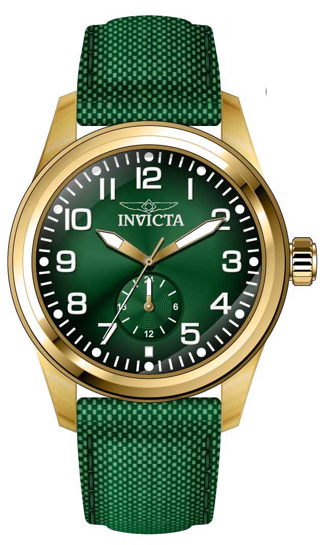 Band for Invicta Aviator Men 38186