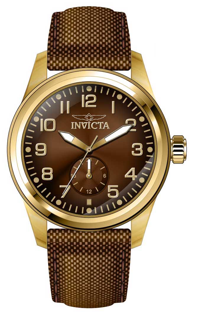 Band for Invicta Aviator Men 38187