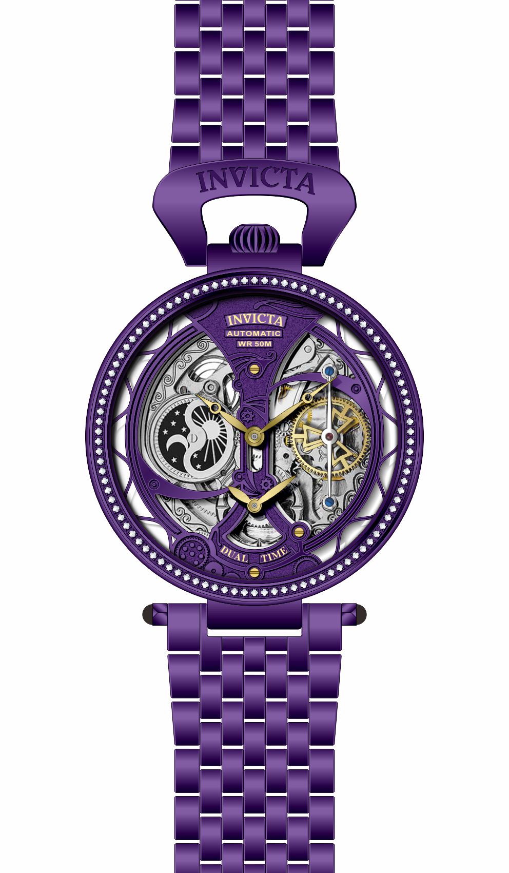 Band for Invicta Objet D Art Men 38369