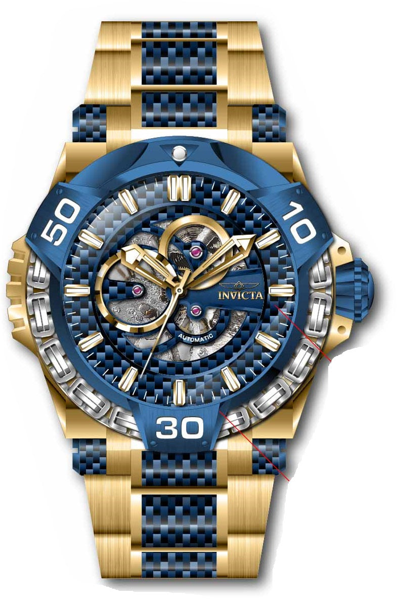 Band for Invicta S1 Rally Mammoth Men 38816