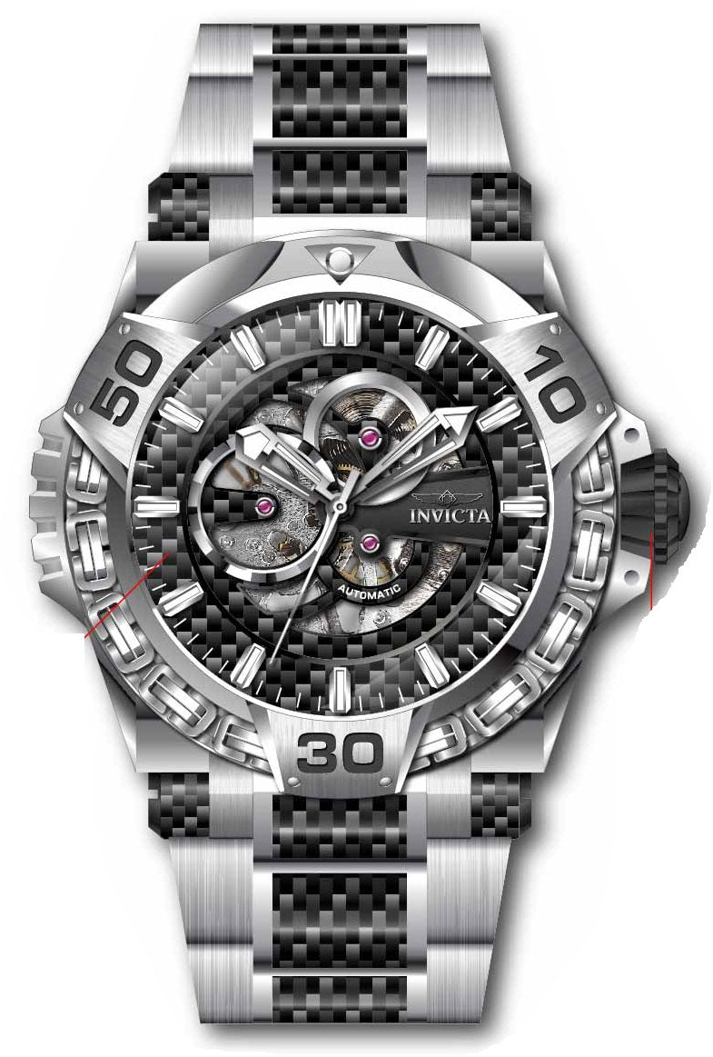 Band for Invicta S1 Rally Mammoth Men 38818