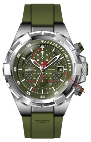 Parts for Invicta Aviator Men 39379