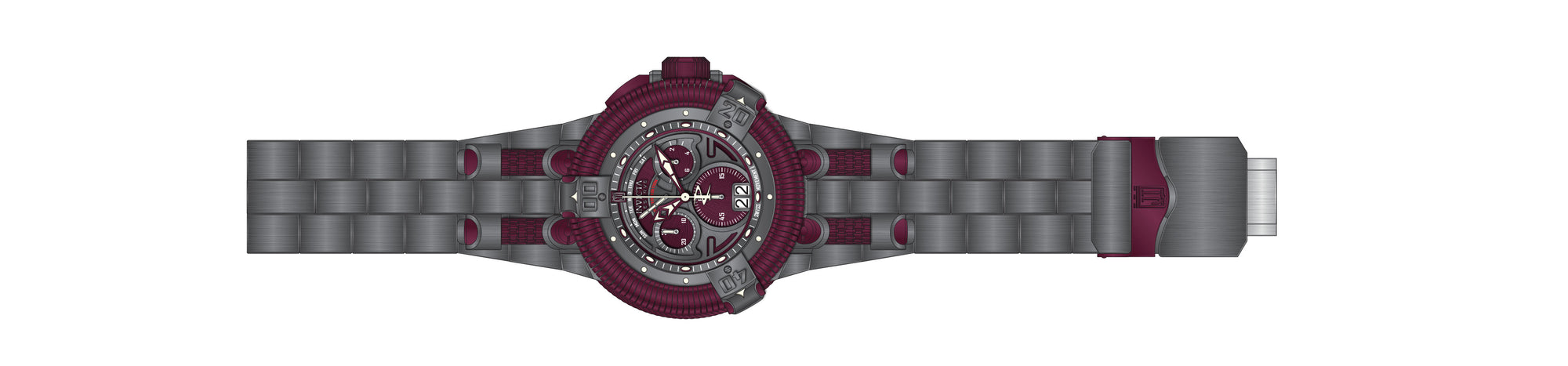 Band for Invicta JT Men 38066