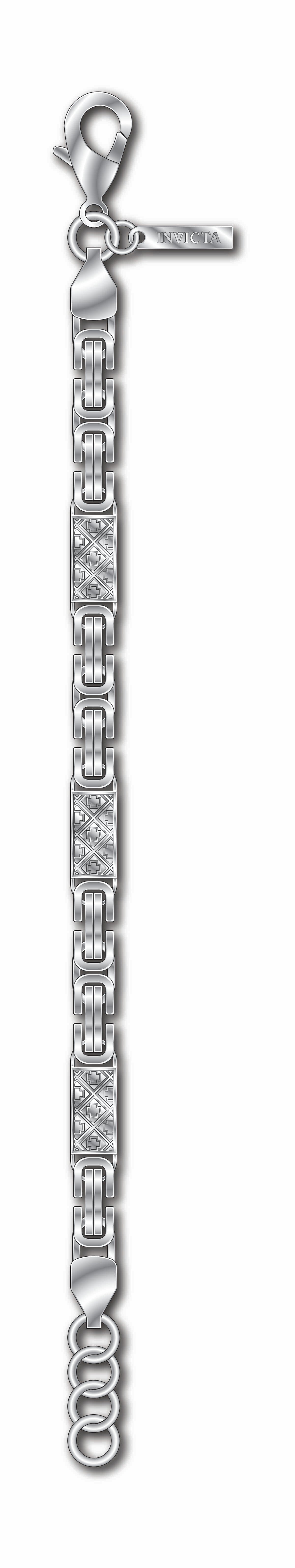 Invicta Elements Mens Stainless Steel sale Bracelet