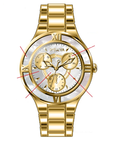 Parts for Invicta Angel Lady 39606