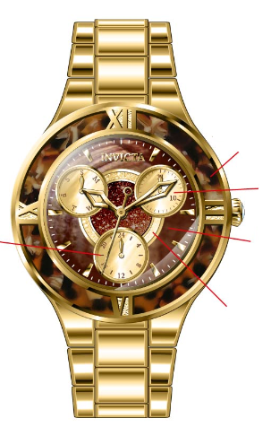 Parts for Invicta Angel Lady 39614