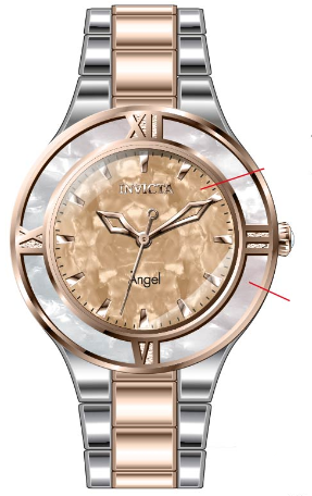 Band for Invicta Angel Lady 39675