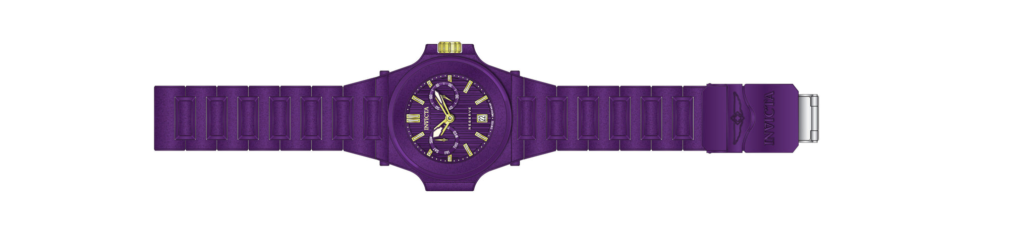 Band for Invicta Reserve Akula Men Purple Label 38732