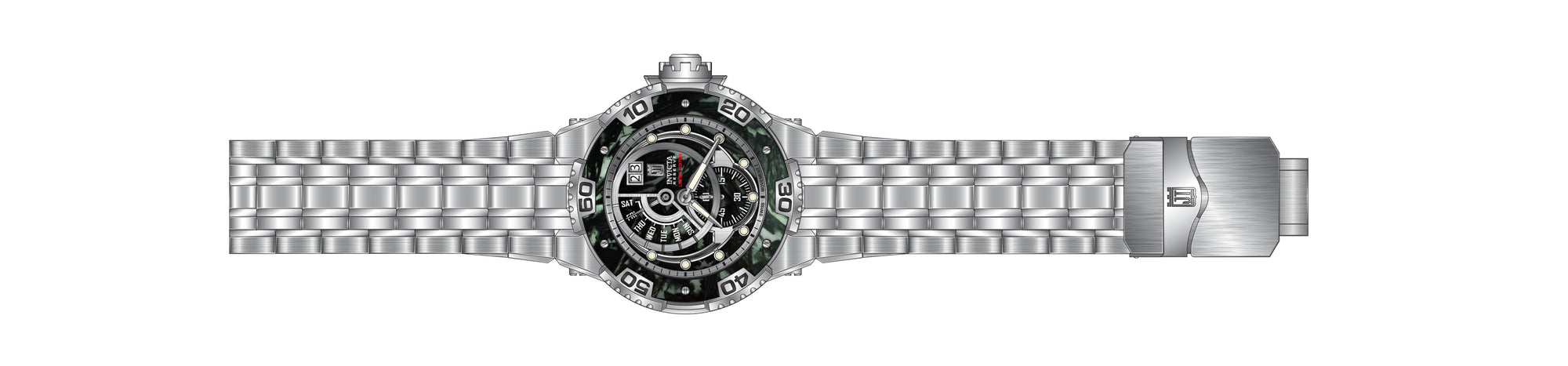 Band for Invicta JT Men 38254