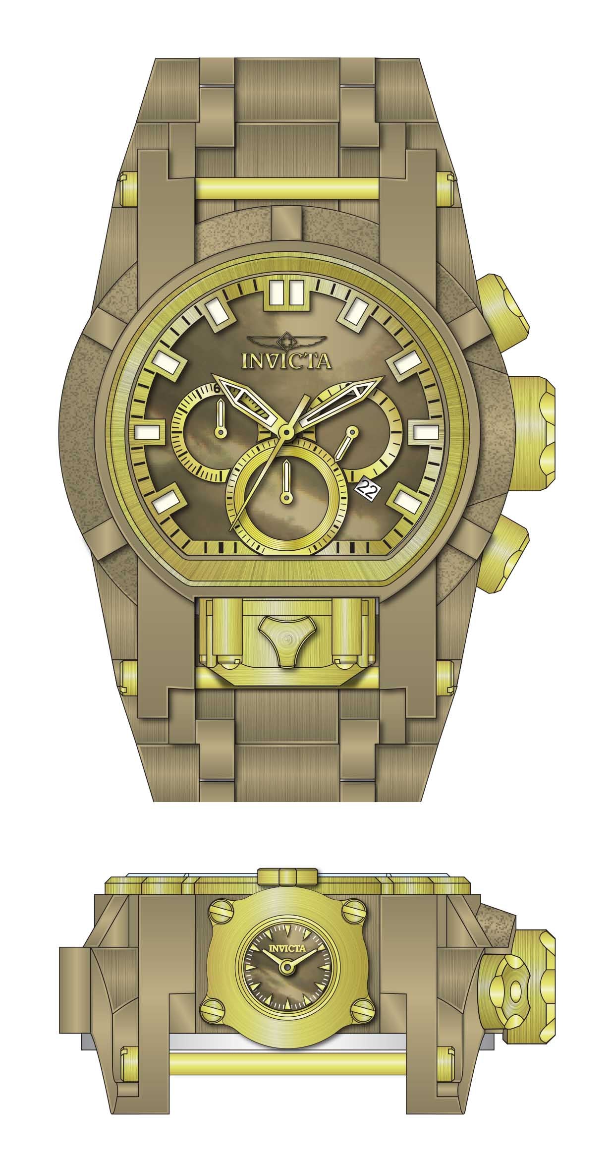 Invicta bolt zeus gold on sale edition