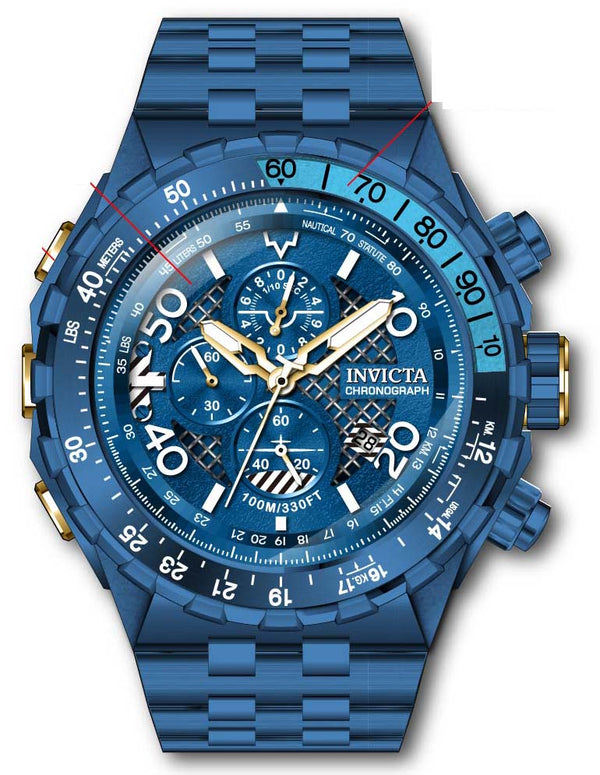 New Invicta Aviator Men's 2024 Watch - 54.5mm, Steel 40130 Limited Adition