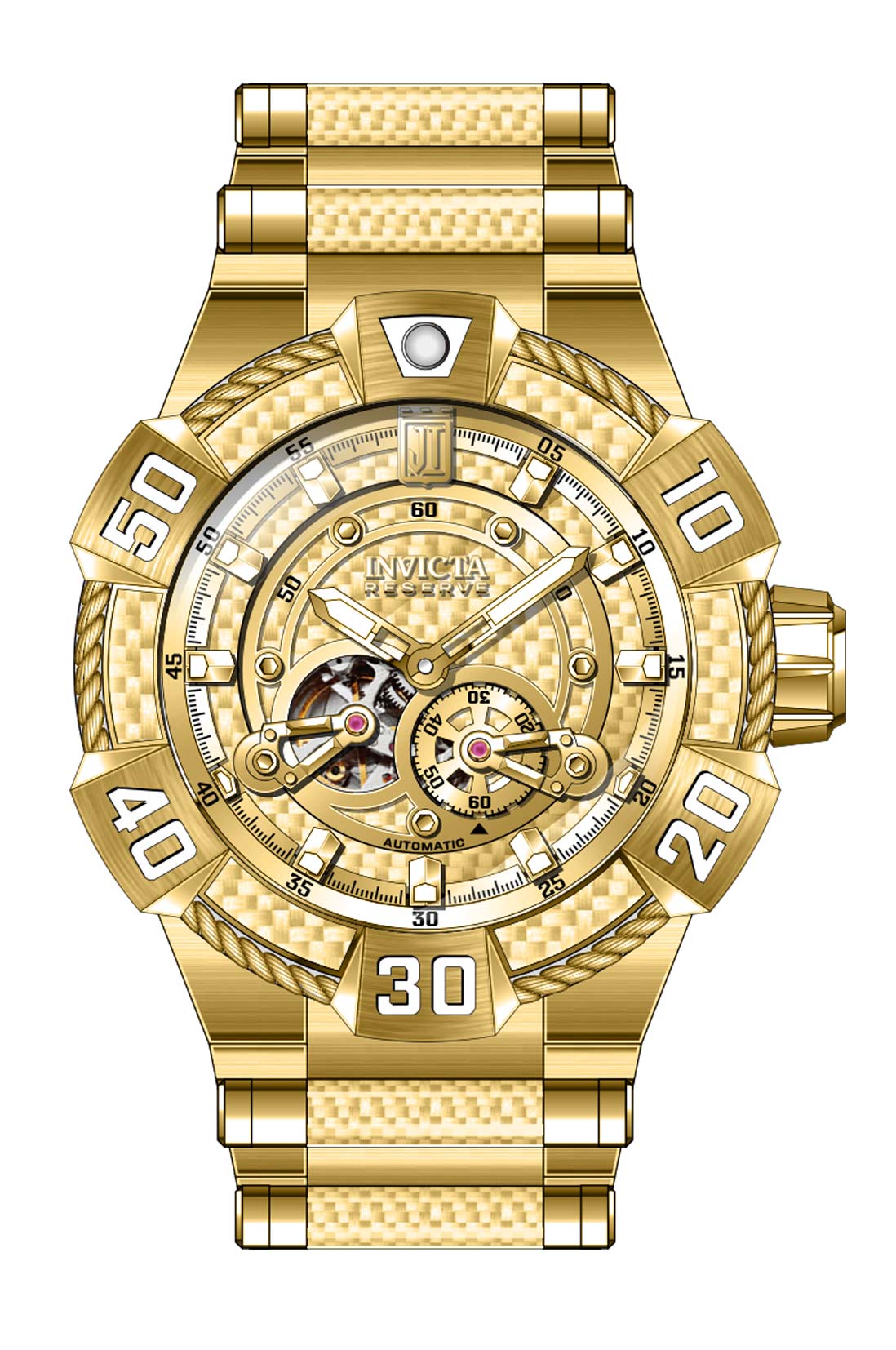 Band for Invicta JT Men 36297