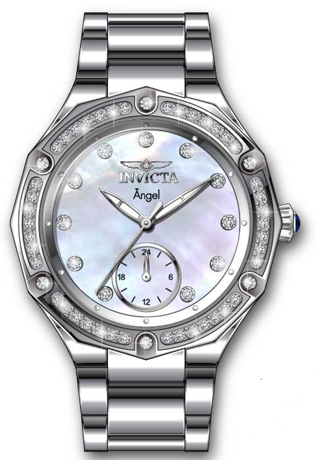 Invicta angel discount watch leather band