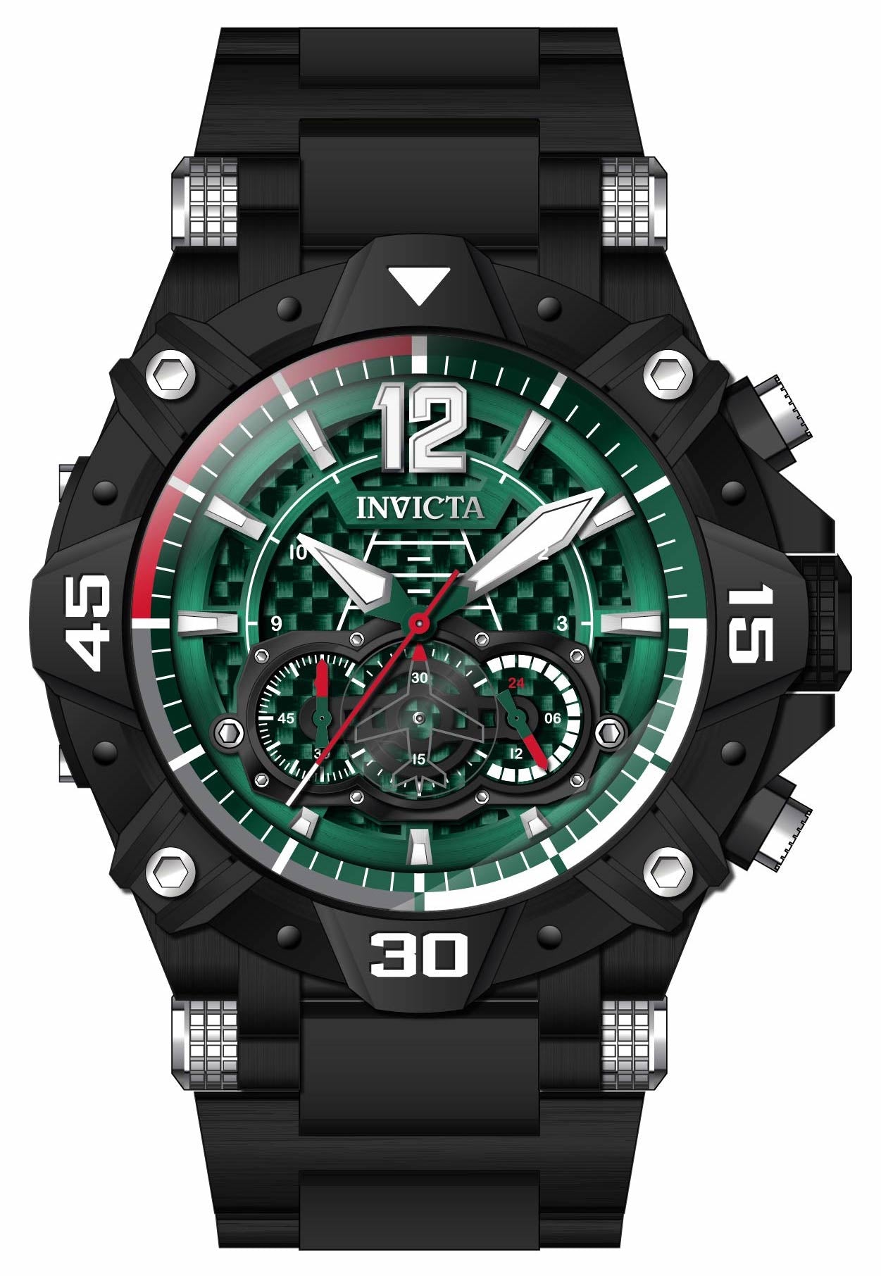 Band for Invicta Aviator Men 40487